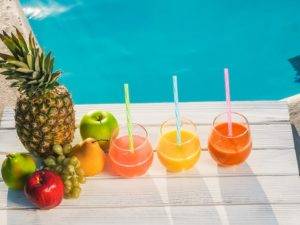 Summer Recharge with fresh juice