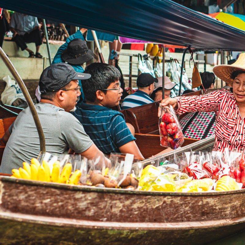 Local Market on Bangkok Thailand